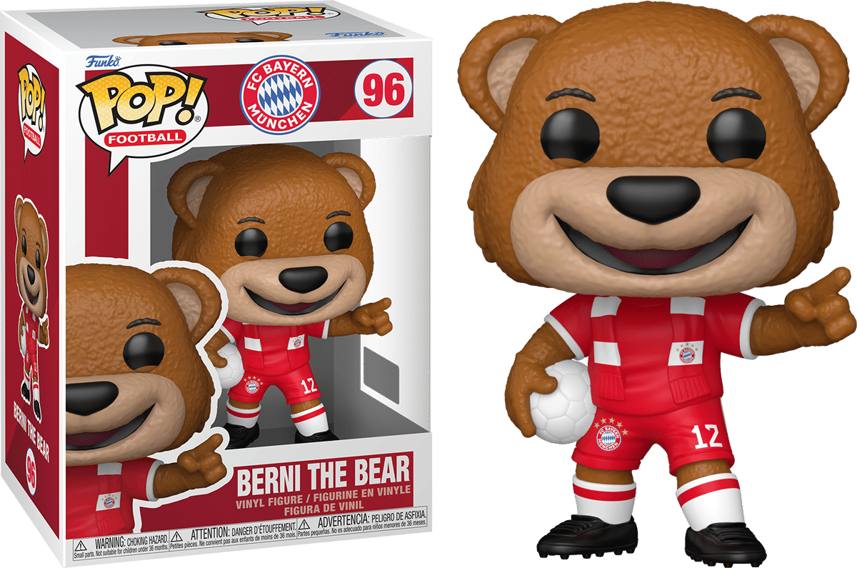 Funko Football: Bayern Munich – Berni the Bear Pop! Vinyl