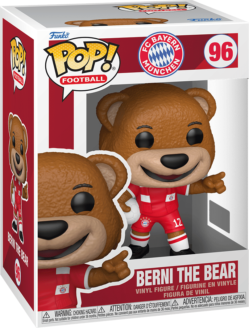 Funko Football: Bayern Munich – Berni the Bear Pop! Vinyl