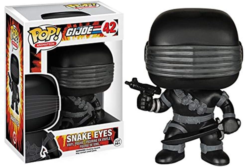 Ralphie's Funhouse Funko POP TV: G.I. Joe - Snake Eyes Action Figure