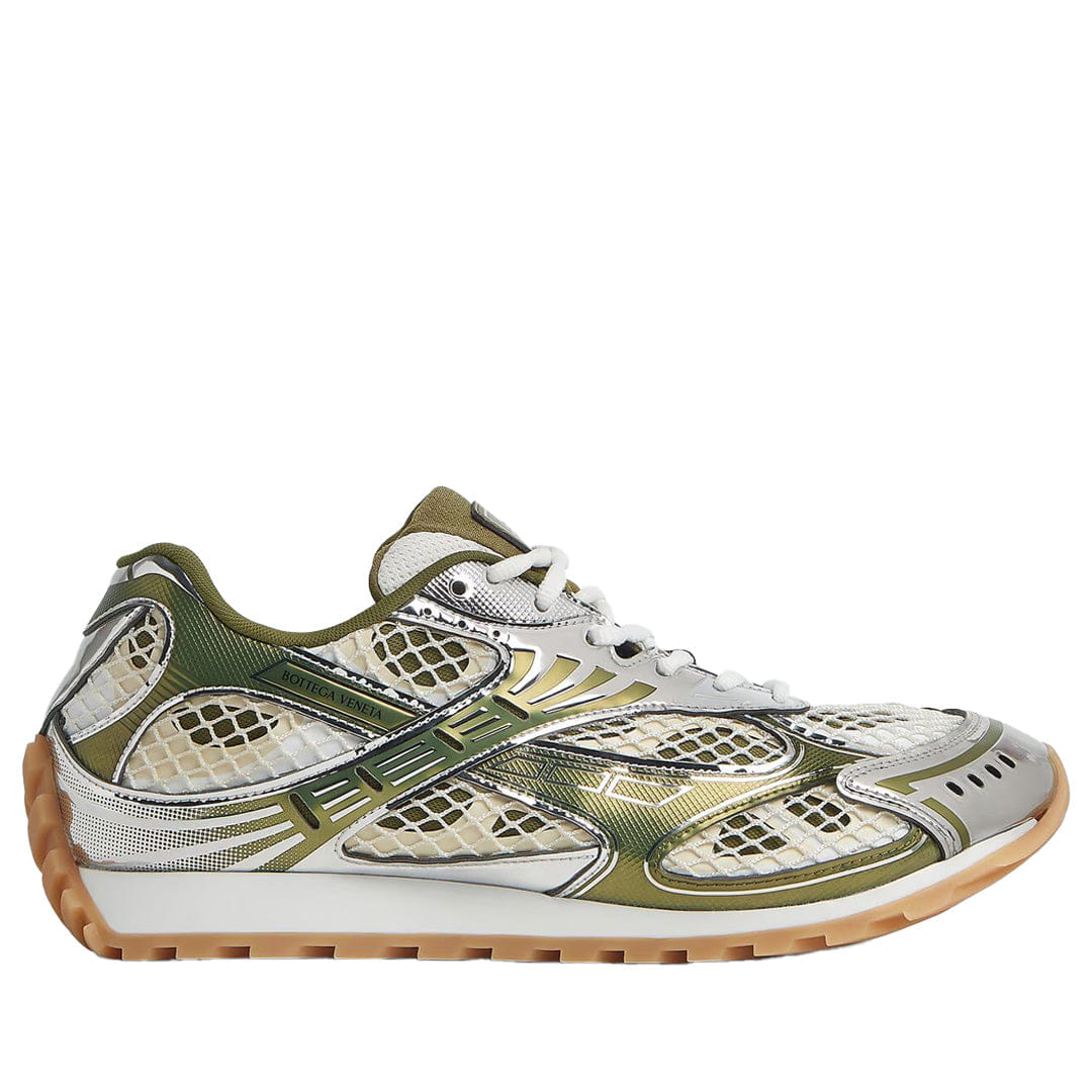 Bottega Veneta Orbit Mud White
