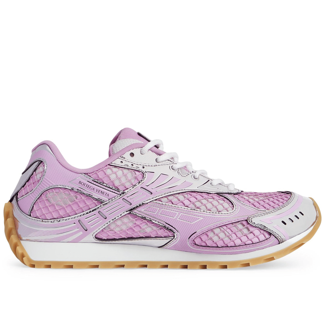 Bottega Veneta Orbit Gloss Silver