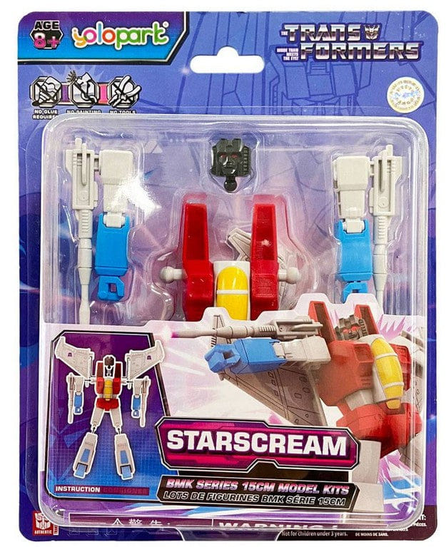Funko Pop Yolopark BMK Transformers G1 Starscream 04 Model Kit