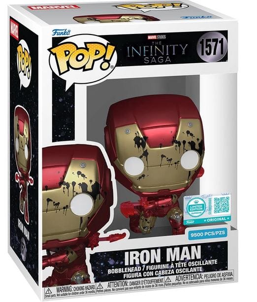 Funko Pop Avengers: Iron Man Mark 6 Exclusive 1571 Vinyl Figure