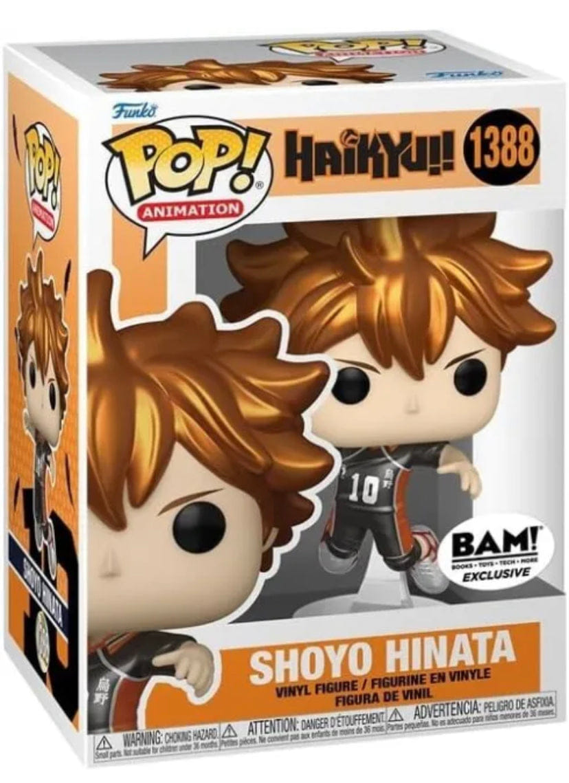Funko Pop Haikyu!! Shoyo Hinata BAM! Exclusive 1388 Vinyl Figure