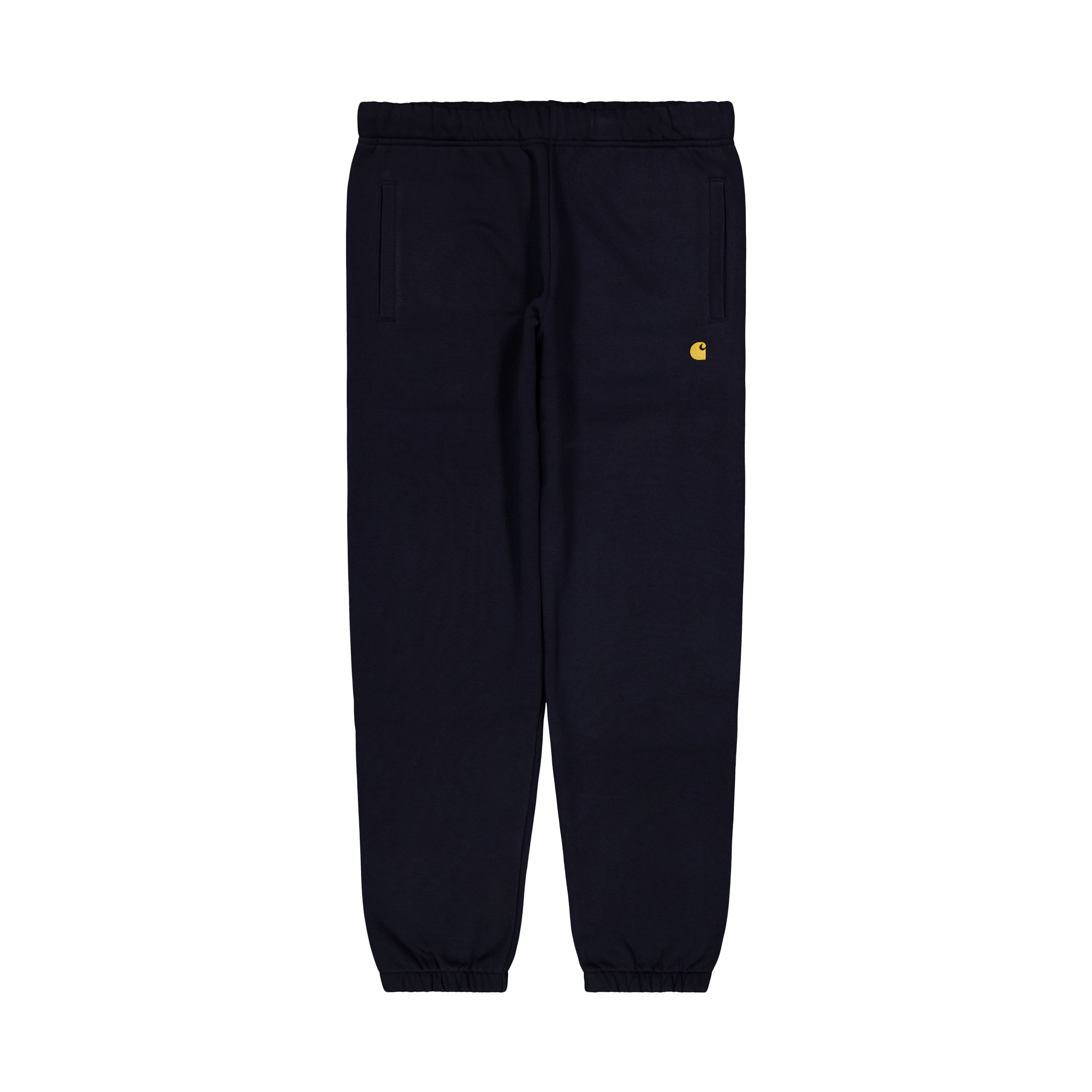 Carhartt WIP Chase Sweat Pant Cotton/polyes Dark Navy / Gold