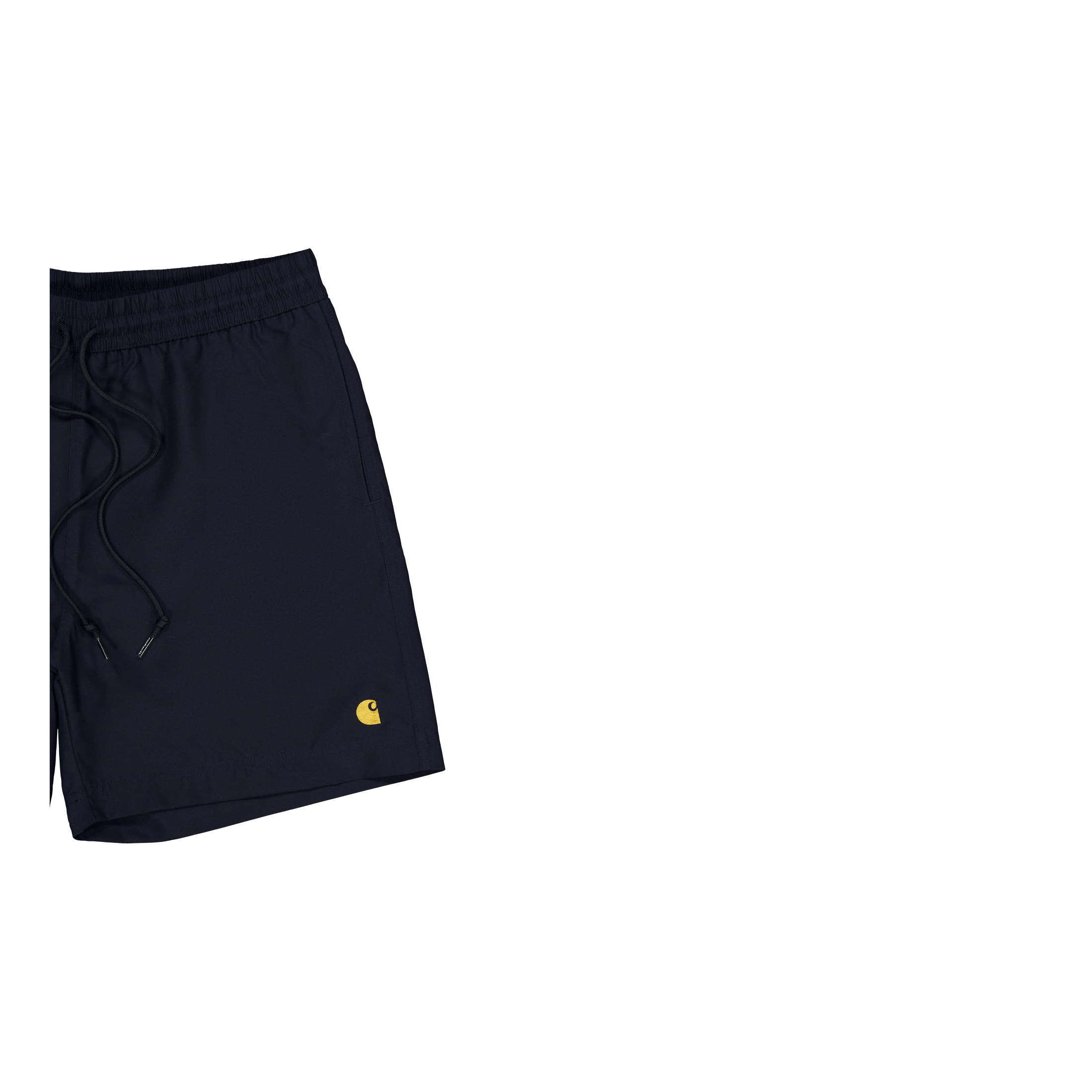Carhartt WIP Chase Swim Trunks Dark Navy / Gold