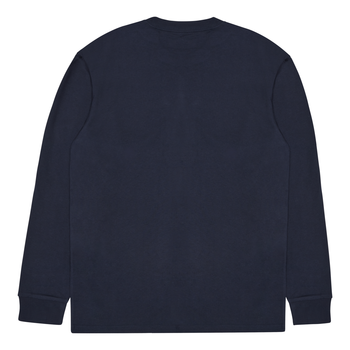 Carhartt WIP L/s Chase T - shirt 100% Cotton Dark Navy / Gold
