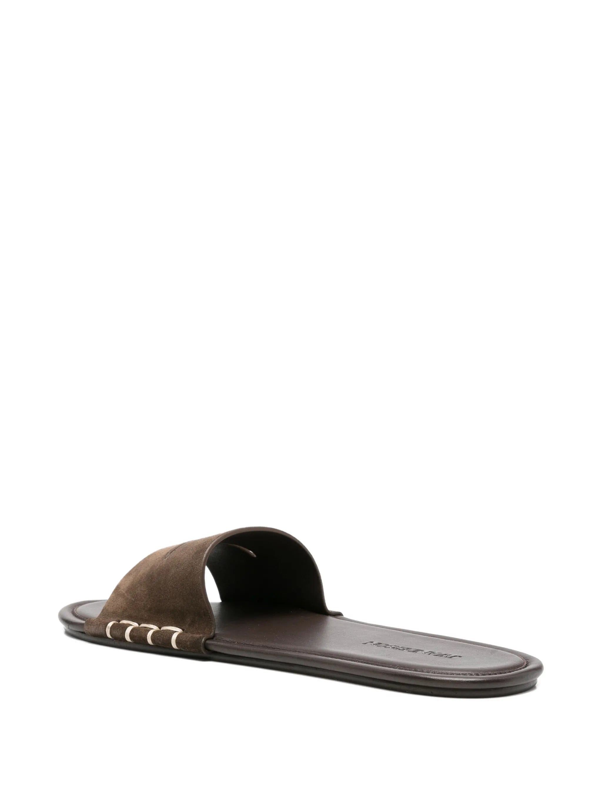 JW Anderson cut - out detailing flat sandals
