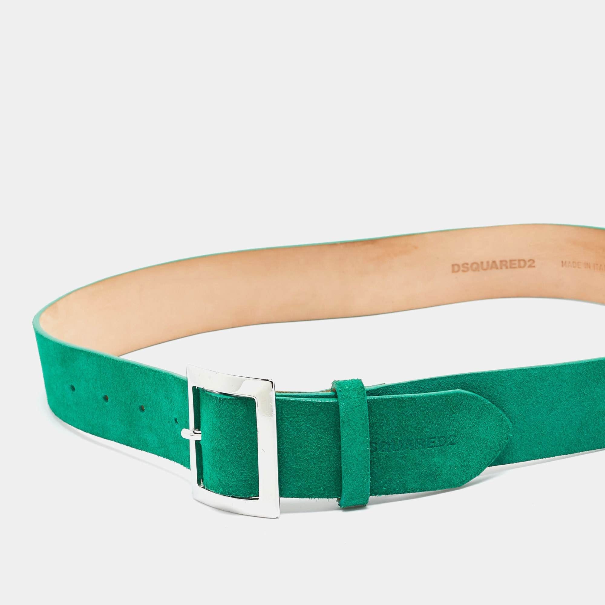 Dsquared2 Buckle Belt Green
