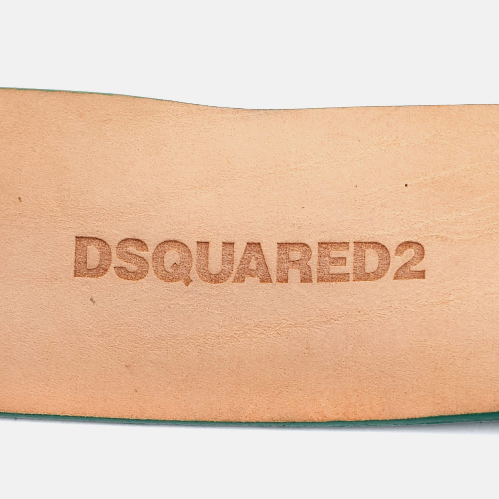 Dsquared2 Buckle Belt Green