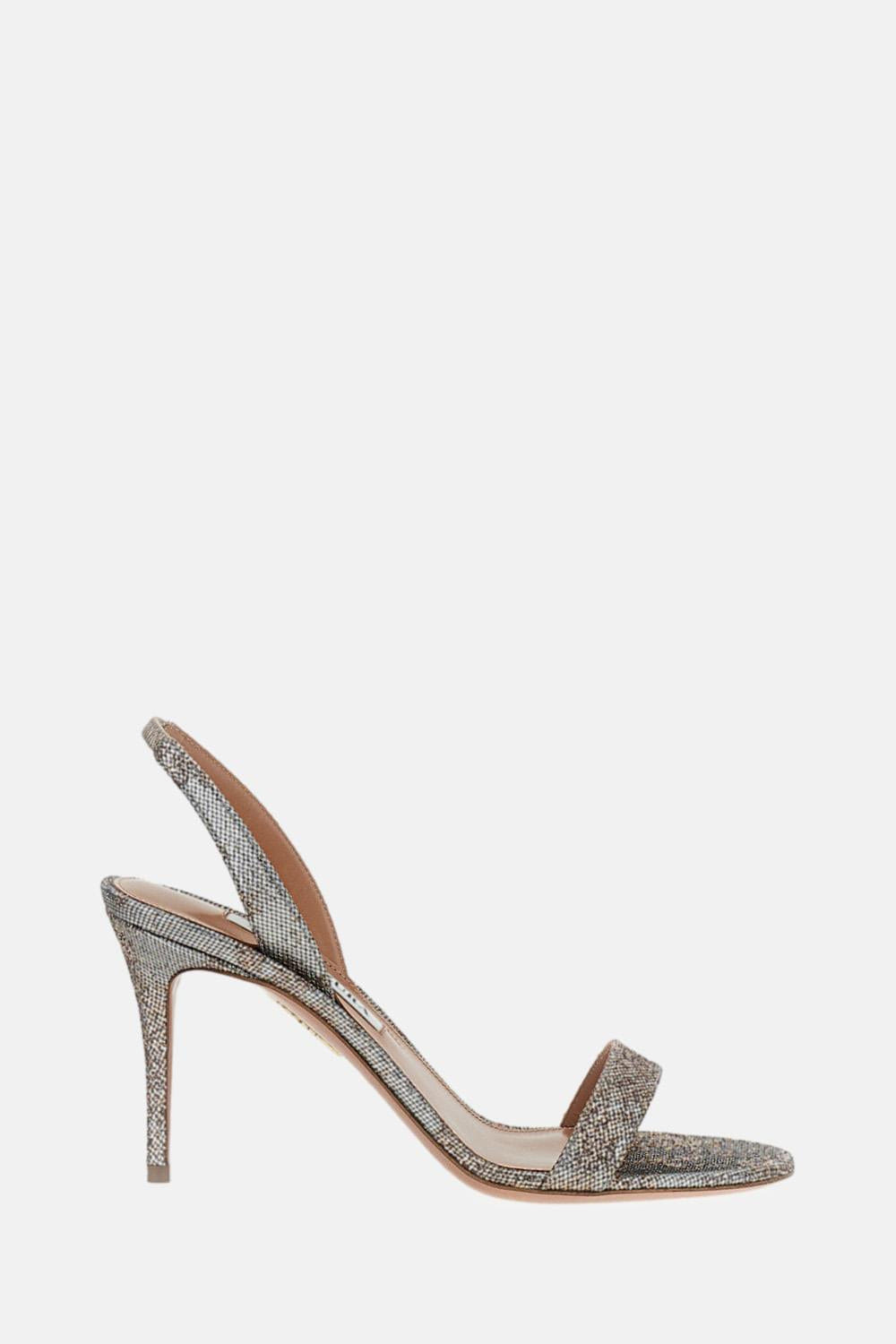 Aquazzura SANDALI SO NUDE SANDAL 85