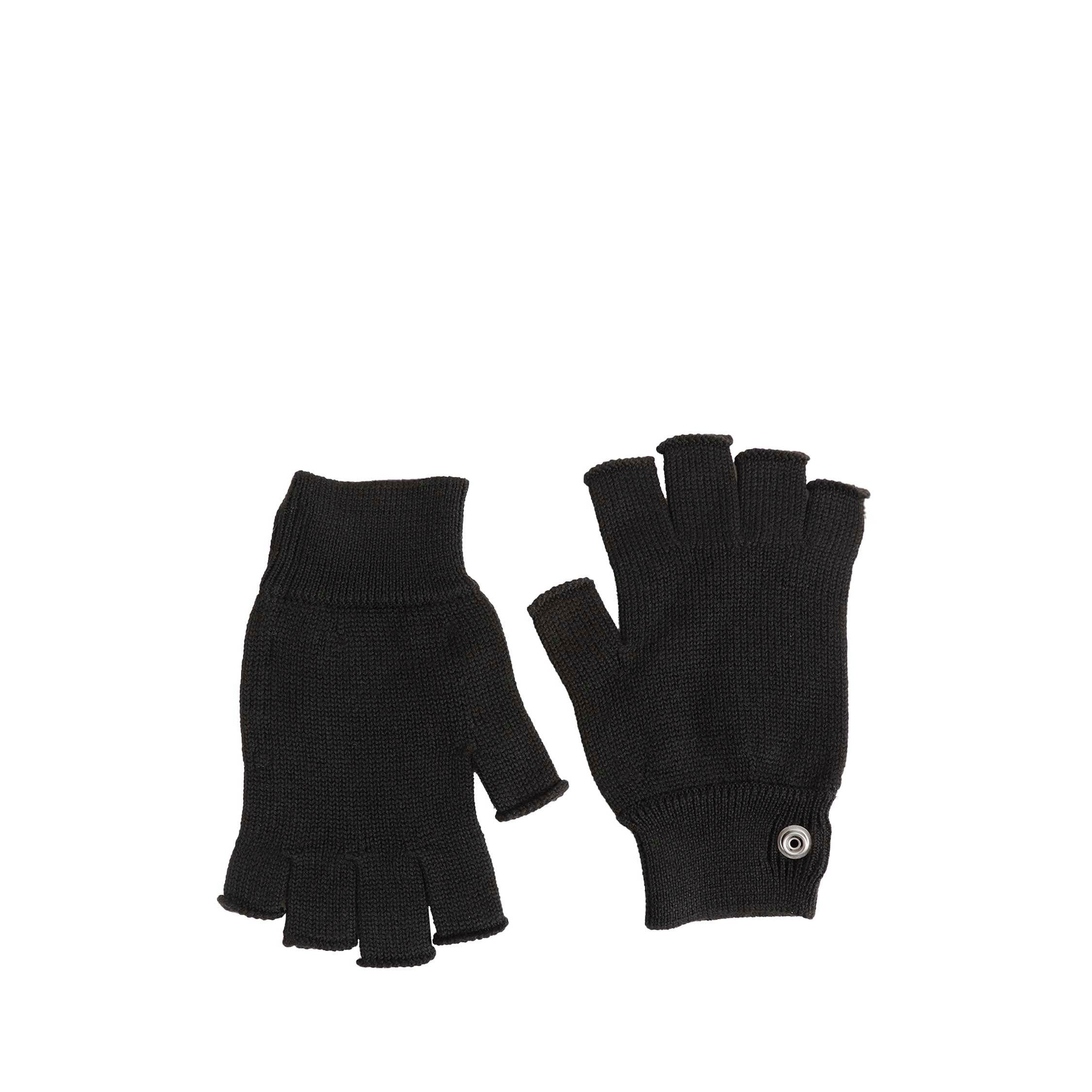 RICK OWENS Fingerless Virgin Wool Gloves
