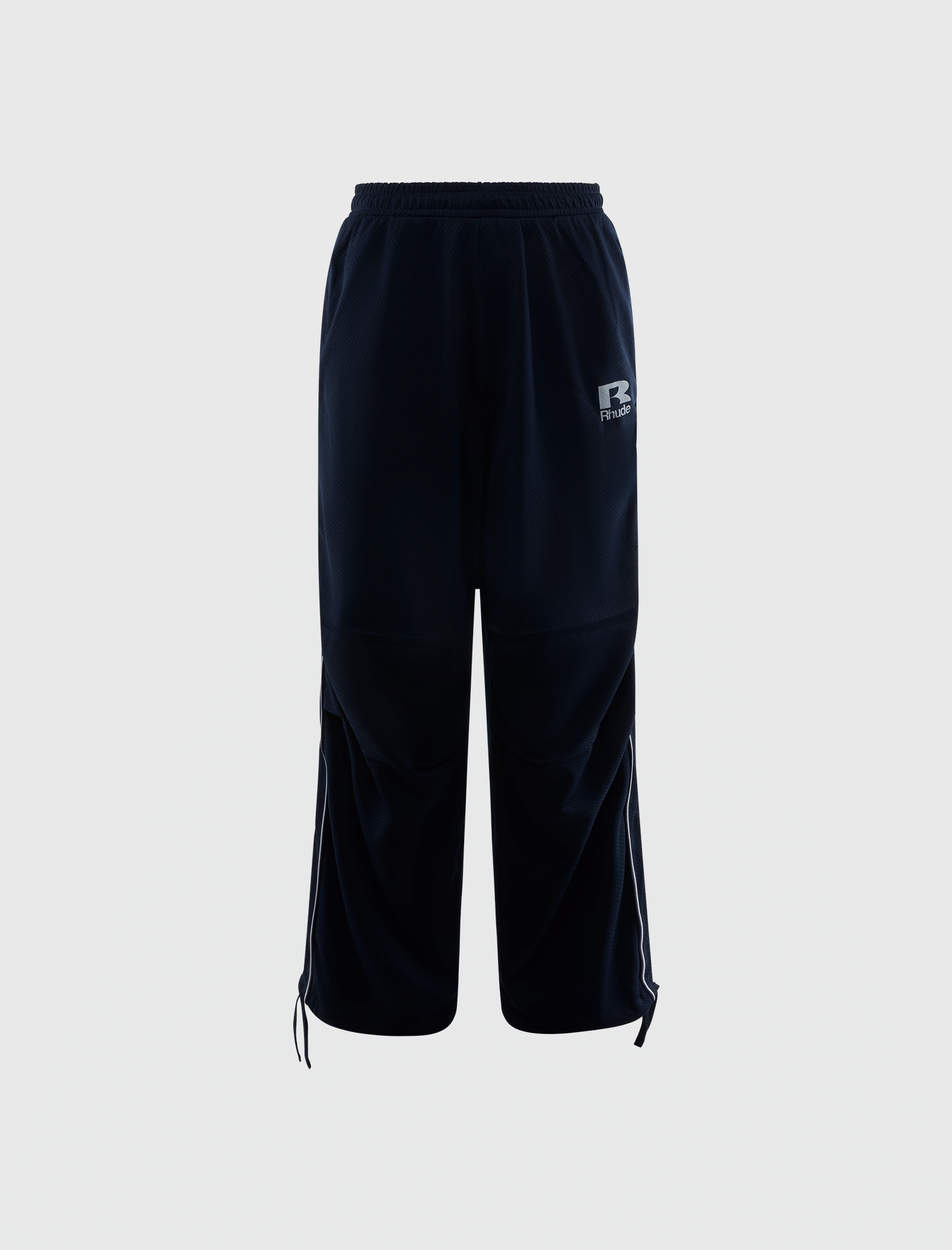 RHUDE MESH PIPING PARACHUTE TRACK PANT