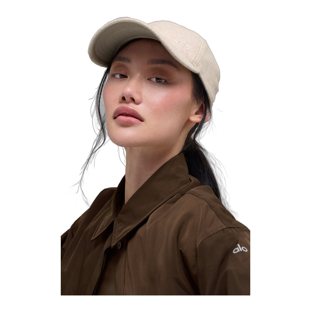 ALO Yoga alo Prestige Off - Duty Cap - Cream Heather