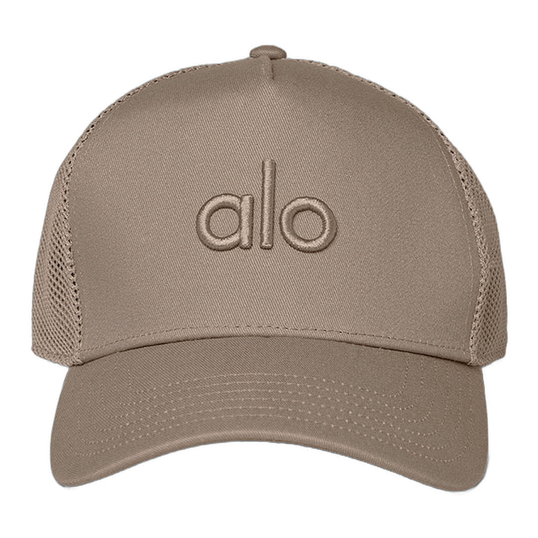 ALO Yoga alo District Trucker Hat - Gravel
