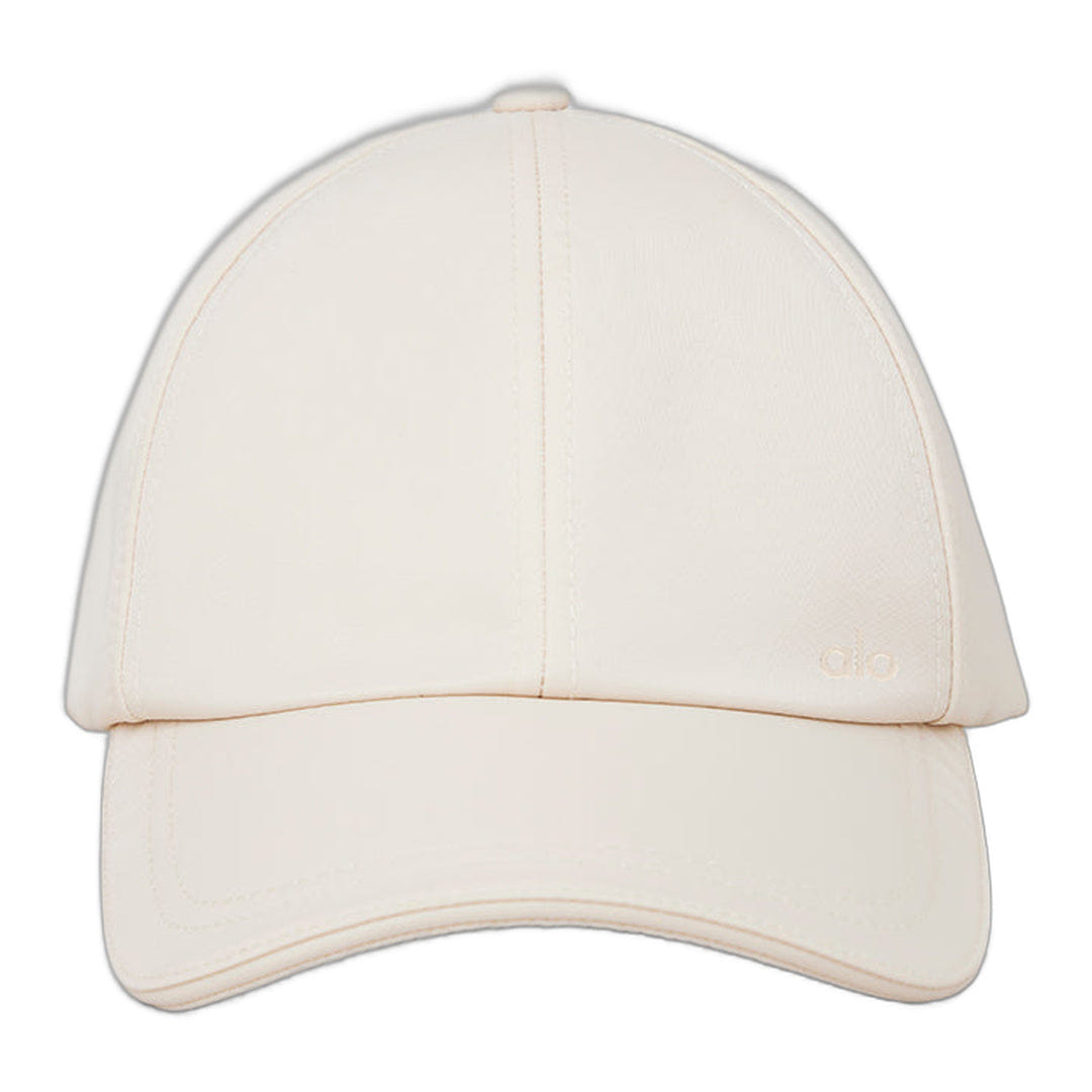 ALO Yoga alo Satin Off - Duty Cap - Creme