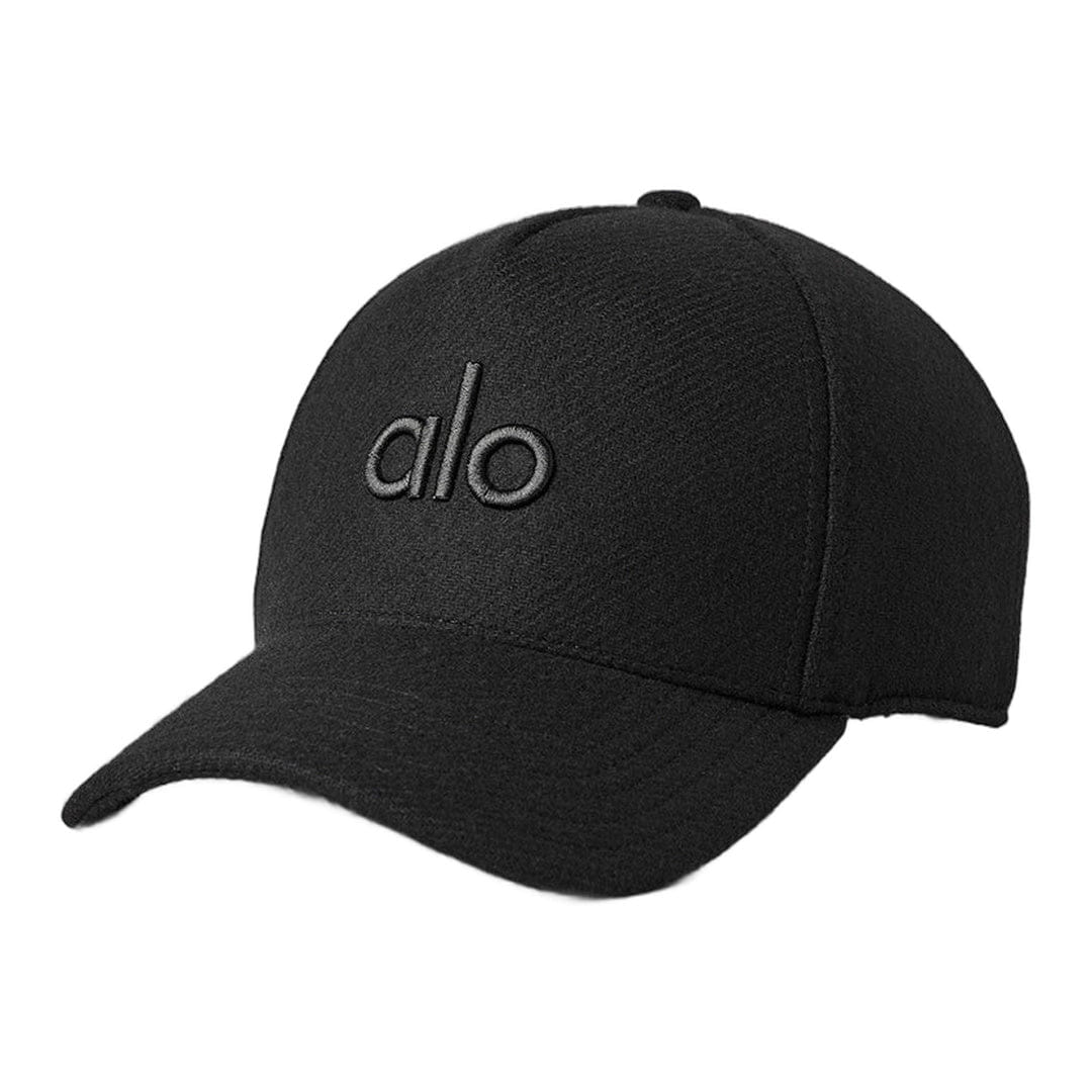 ALO Yoga alo Wool Blend District Trucker Hat - Black