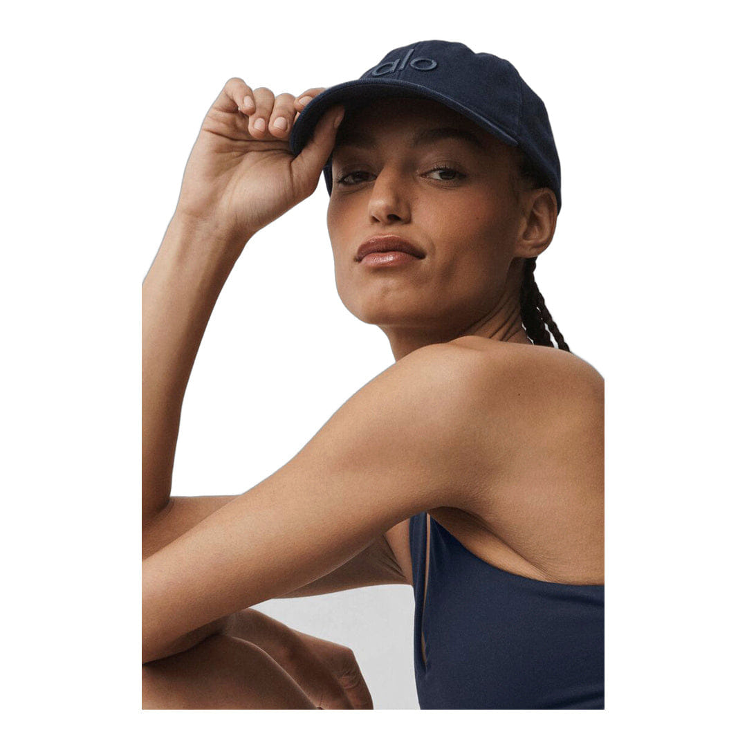 ALO Yoga alo Washed Off - Duty Cap - Vintage Navy