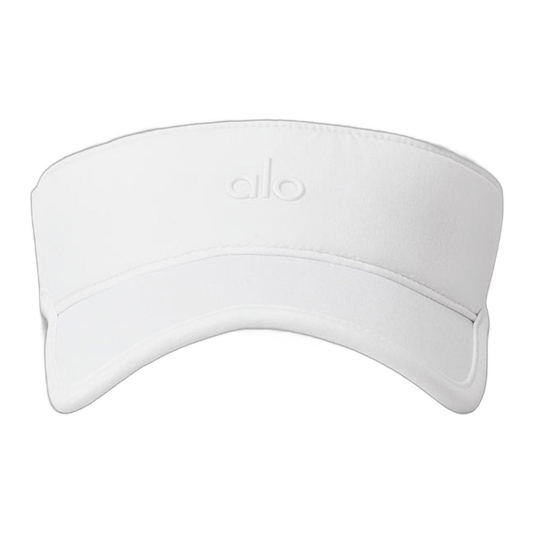 ALO Yoga alo Performance Eclipse Visor - White/White