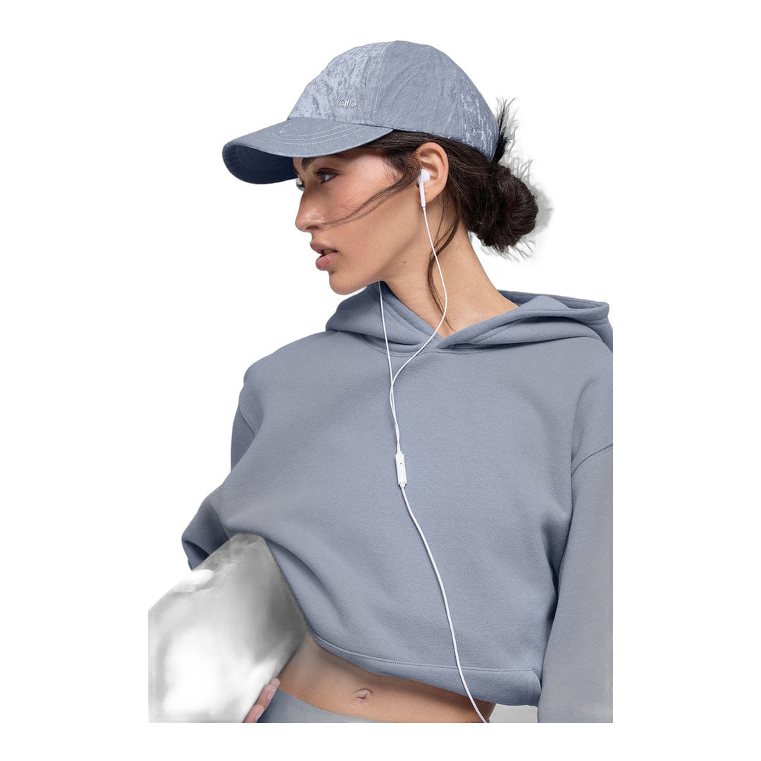 ALO Yoga alo Velvet Off - Duty Cap - Winter Frost