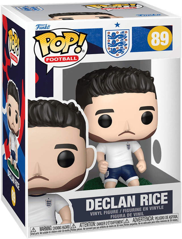 Funko Football: England - Declan Rice Pop! Vinyl