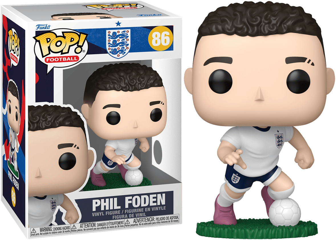 Funko Football: England - Phil Foden Pop! Vinyl