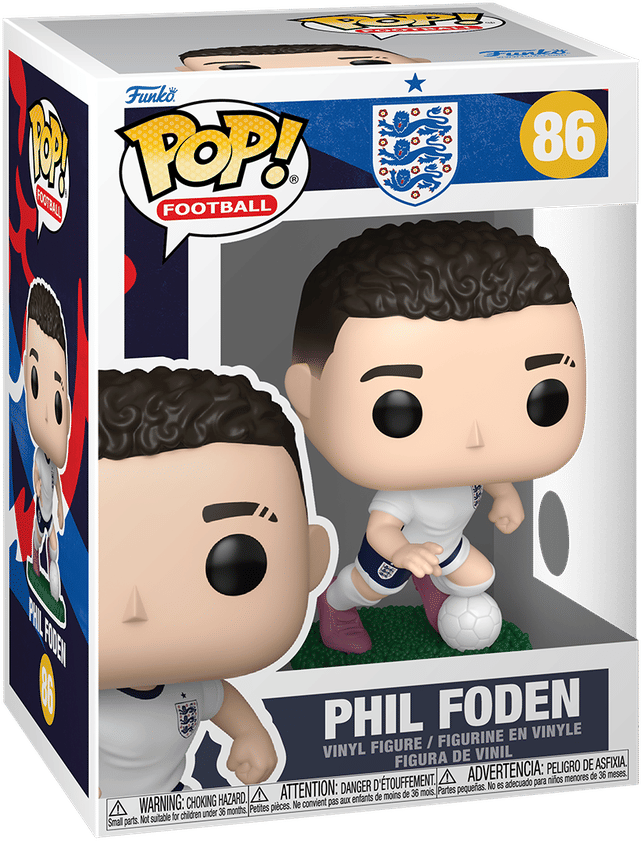 Funko Football: England - Phil Foden Pop! Vinyl