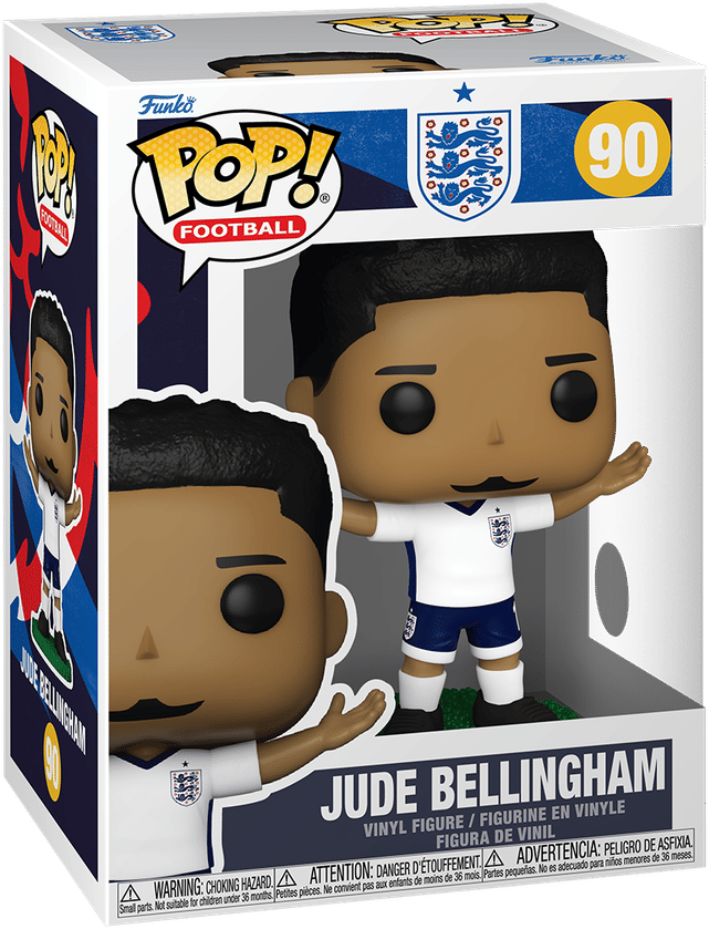Funko Football: England - Jude Bellingham Pop! Vinyl