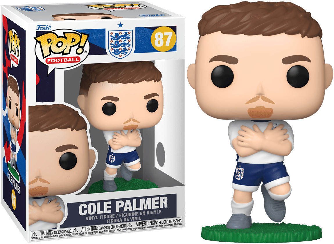 Funko Football: England - Cole Palmer Pop! Vinyl
