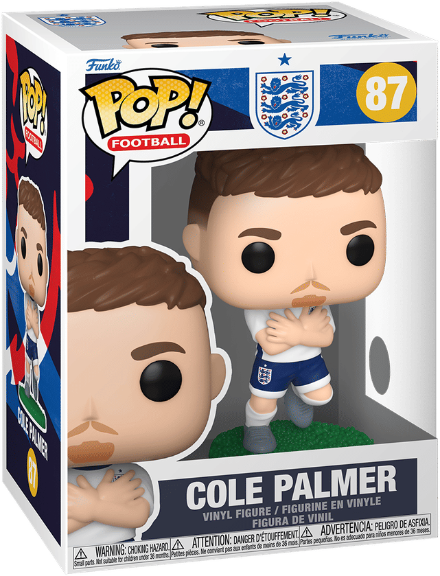 Funko Football: England - Cole Palmer Pop! Vinyl