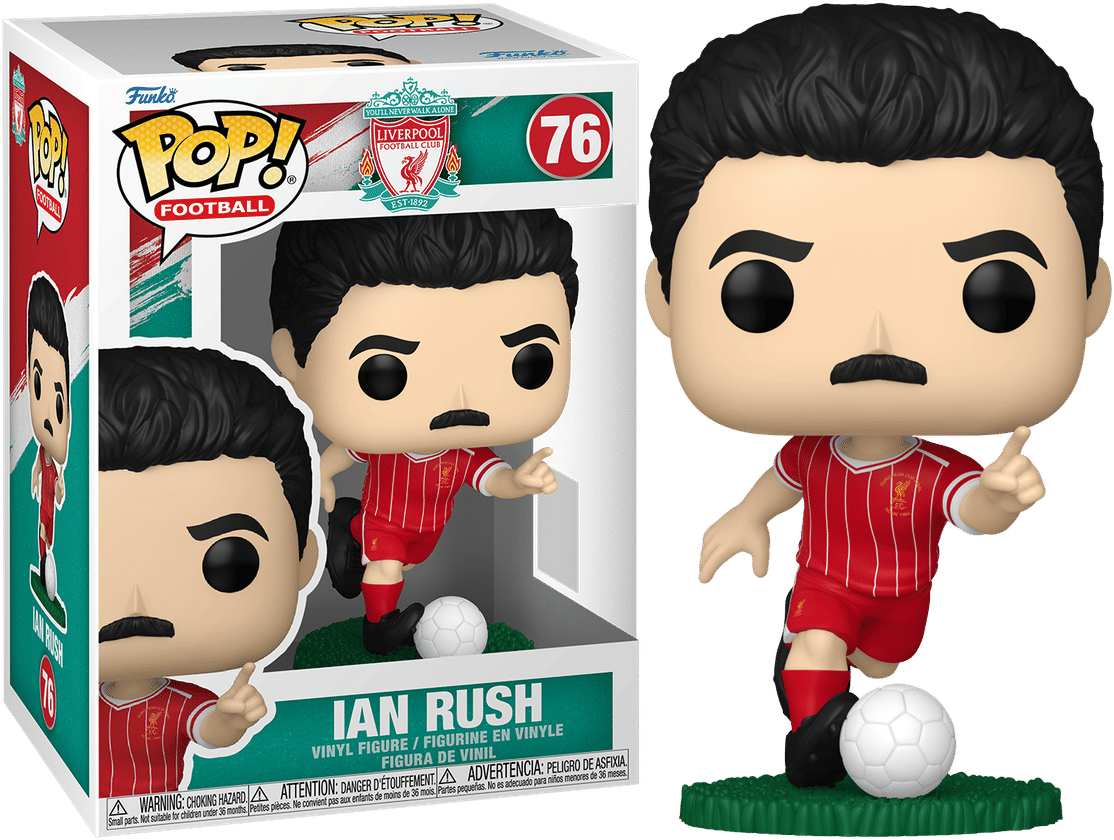 Funko Football: Liverpool - Ian Rush Pop! Vinyl