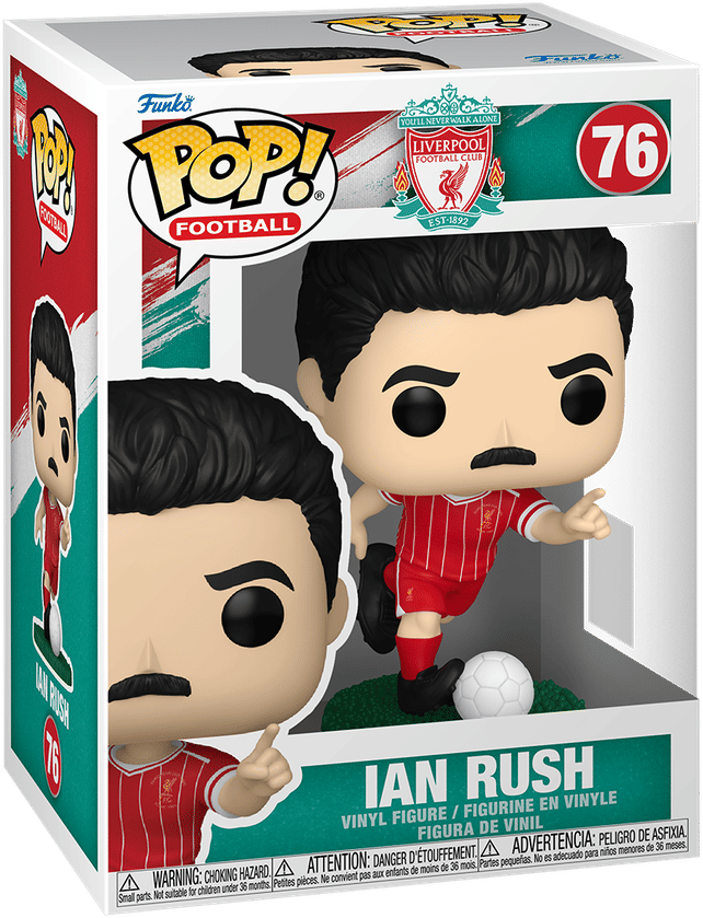 Funko Football: Liverpool - Ian Rush Pop! Vinyl