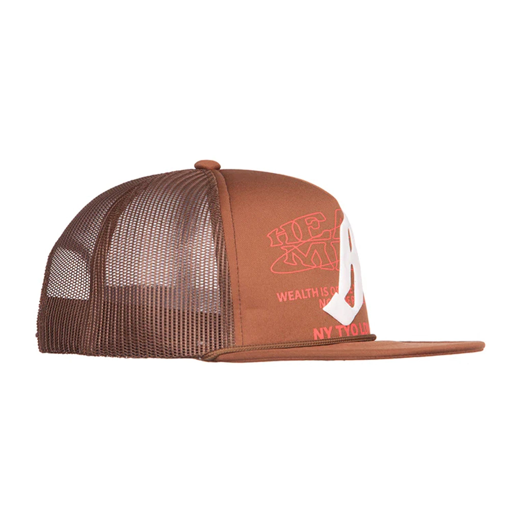 Billionaire Boys Club BB Flying B Trucker Hat (Toffee)