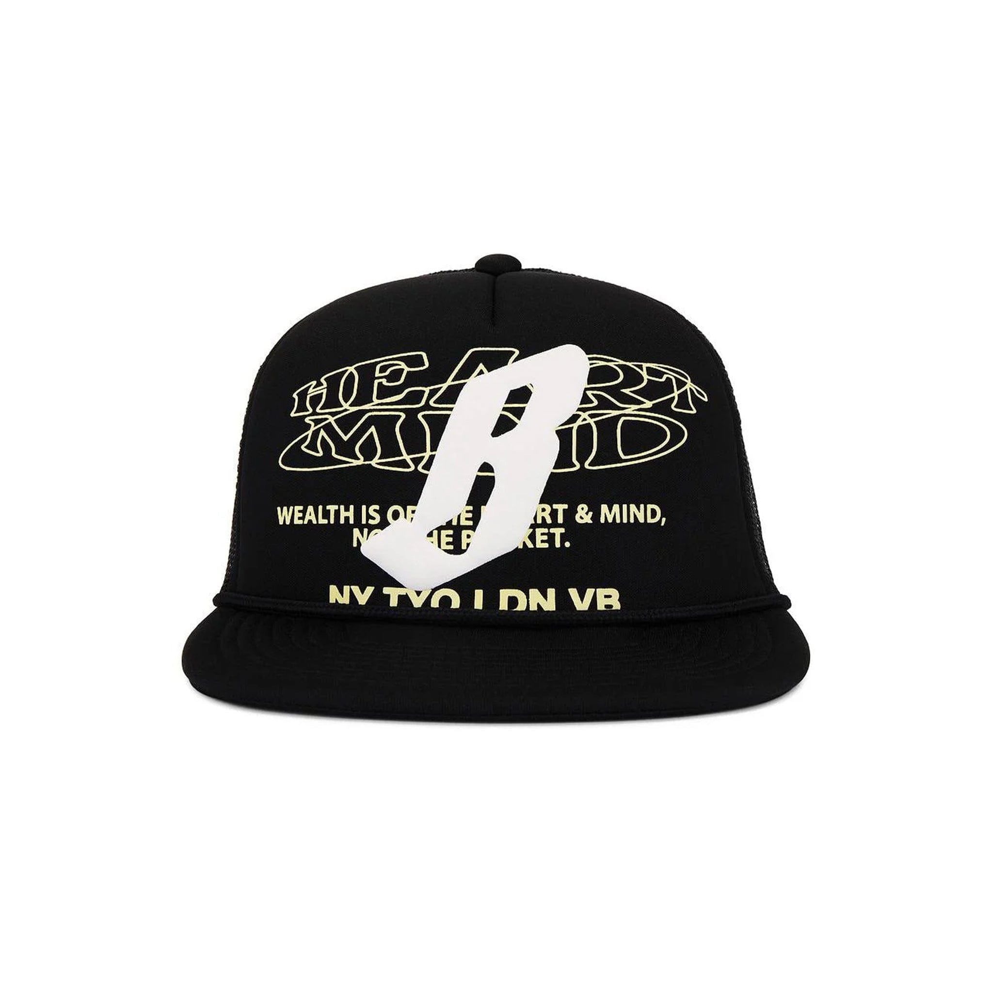 Billionaire Boys Club BB Flying B Trucker Hat (Black)