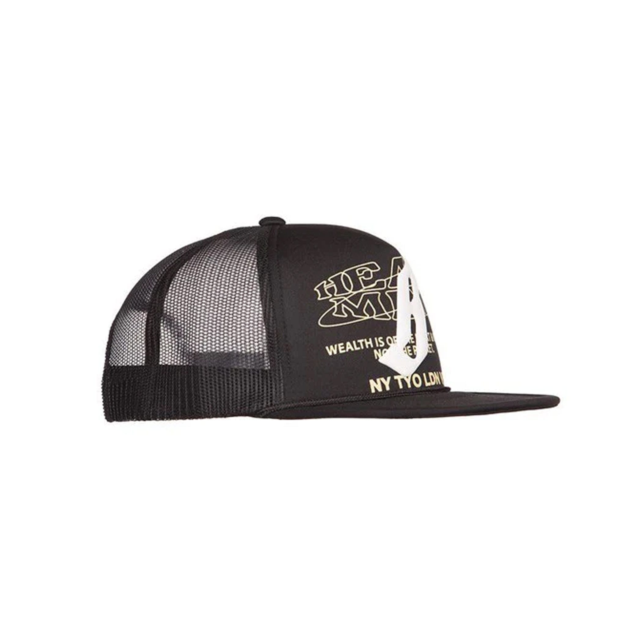 Billionaire Boys Club BB Flying B Trucker Hat (Black)