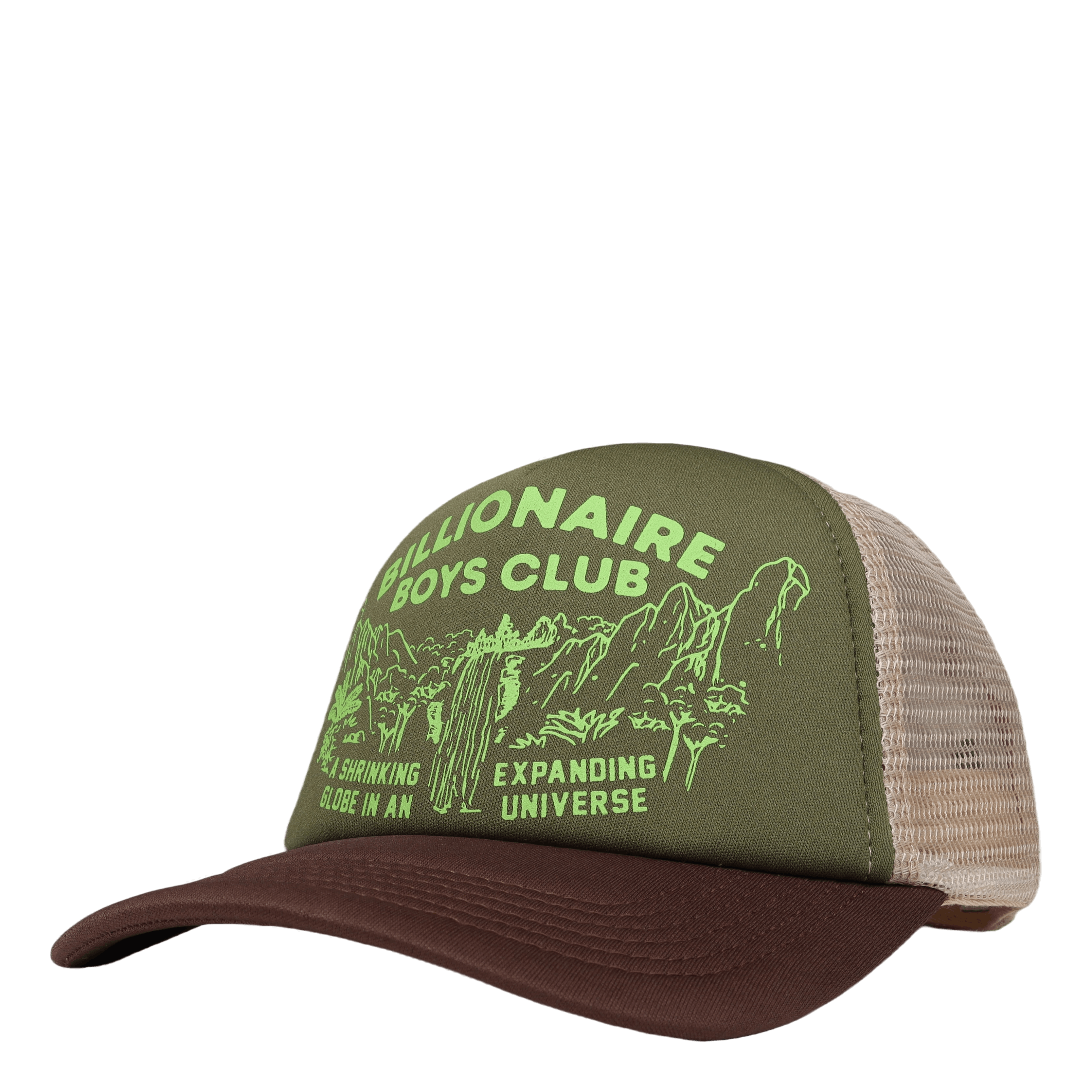 Billionaire Boys Club Waterfall Trucker Cap Brown