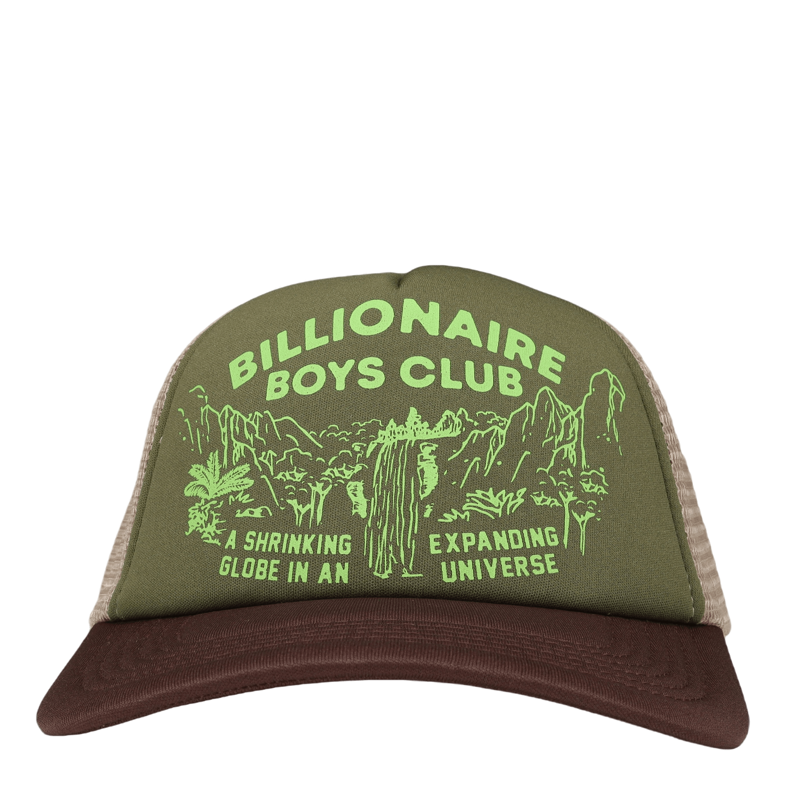 Billionaire Boys Club Waterfall Trucker Cap Brown