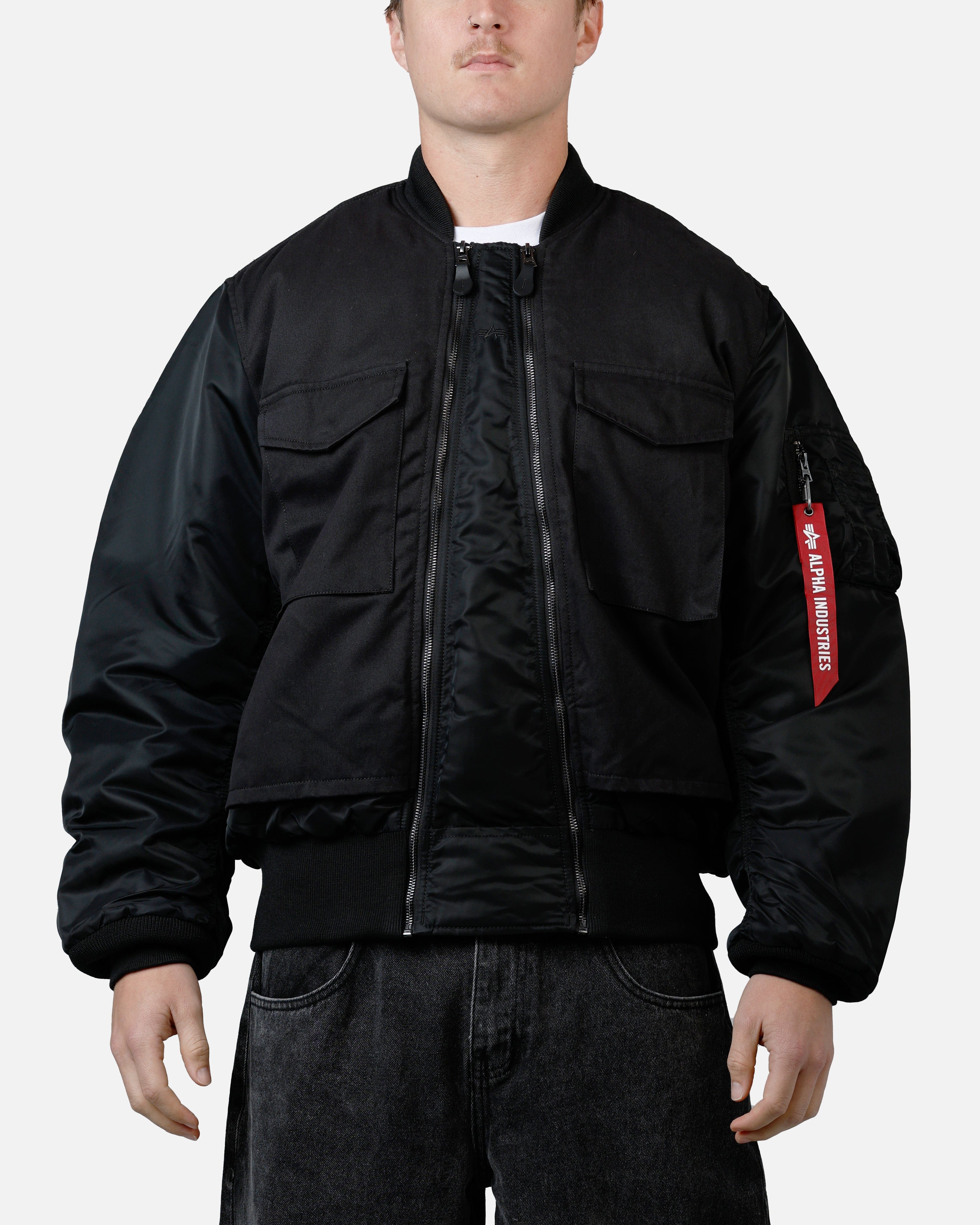 ALPHA Industries MA - 1 Mixed Cotton Jacket Black