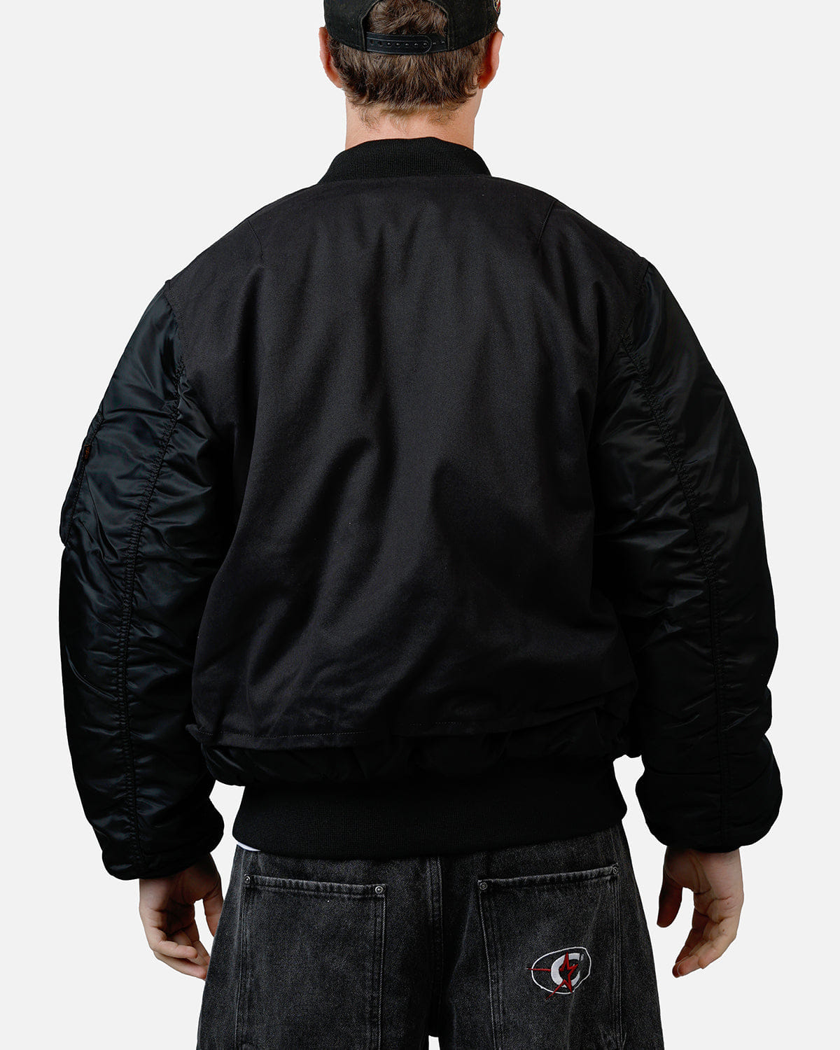 ALPHA Industries MA - 1 Mixed Cotton Jacket Black