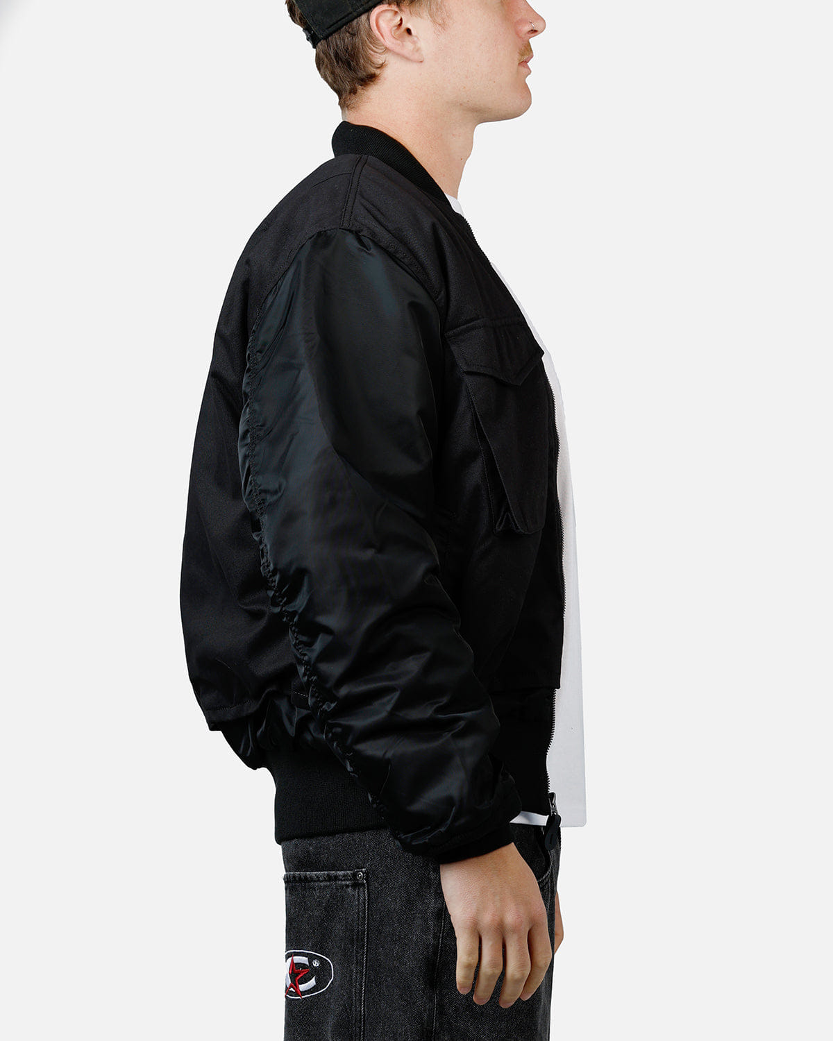 ALPHA Industries MA - 1 Mixed Cotton Jacket Black