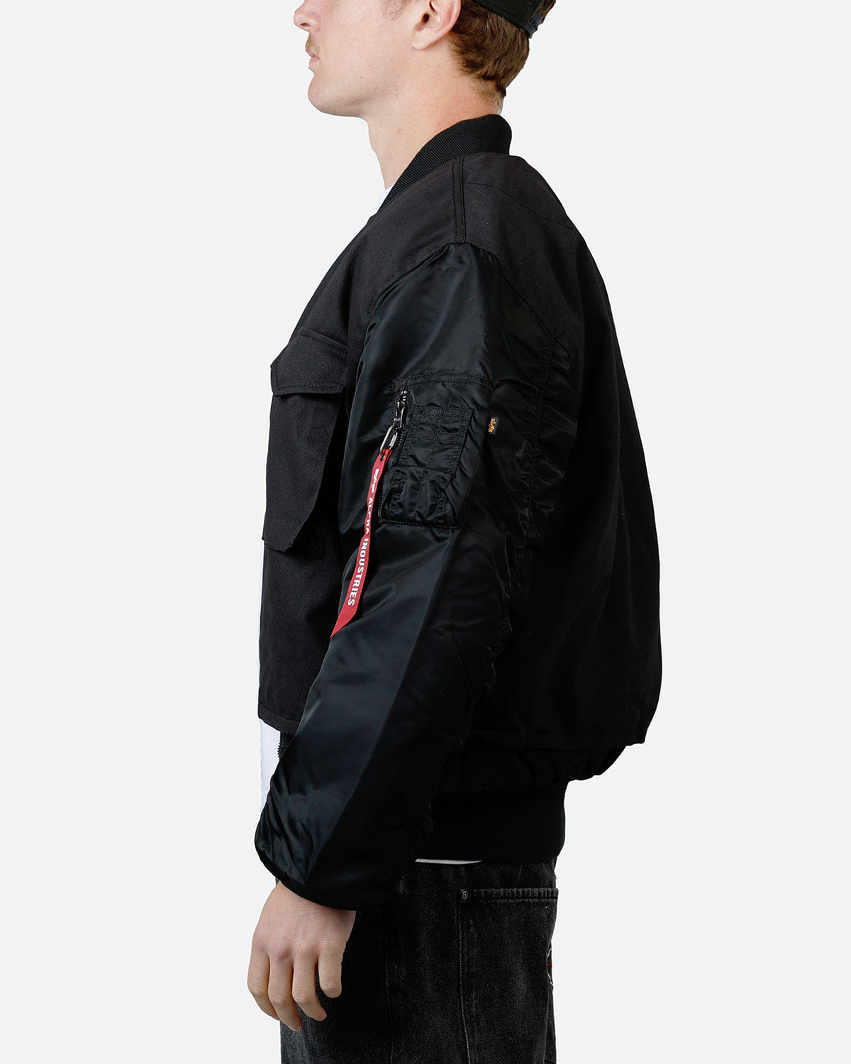 ALPHA Industries MA - 1 Mixed Cotton Jacket Black