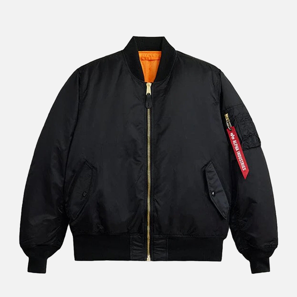ALPHA Industries MA - 1 BOMBER JACKET (HERITAGE) - BLACK