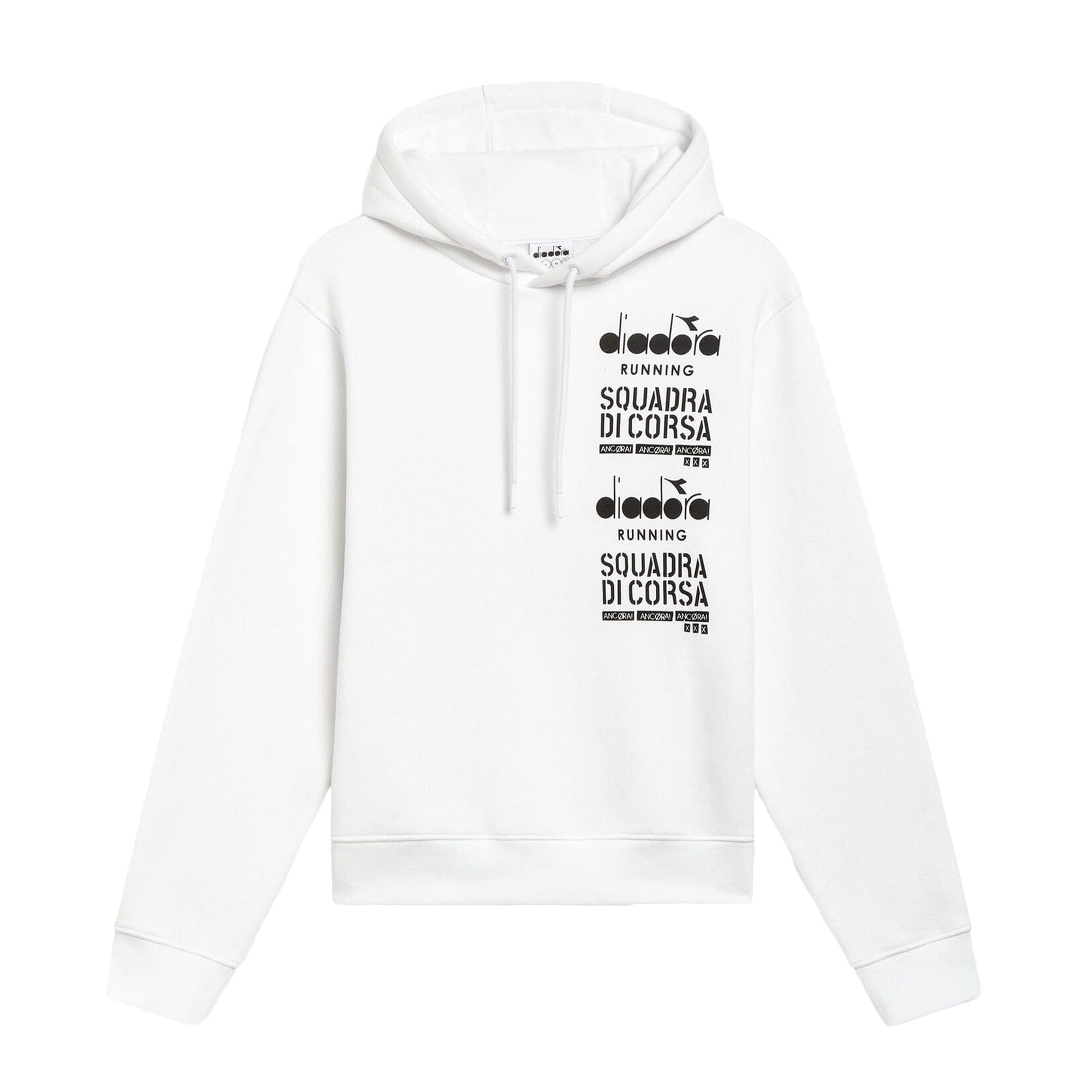 Diadora Hoodie Sqdc Optical White