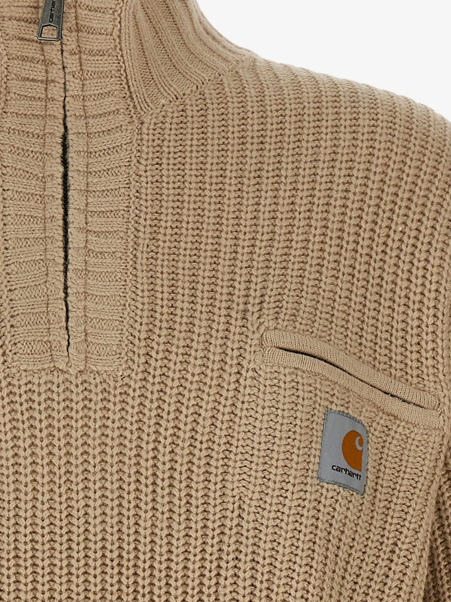 Carhartt WIP Detroit Half Zip acryilic blend sweater