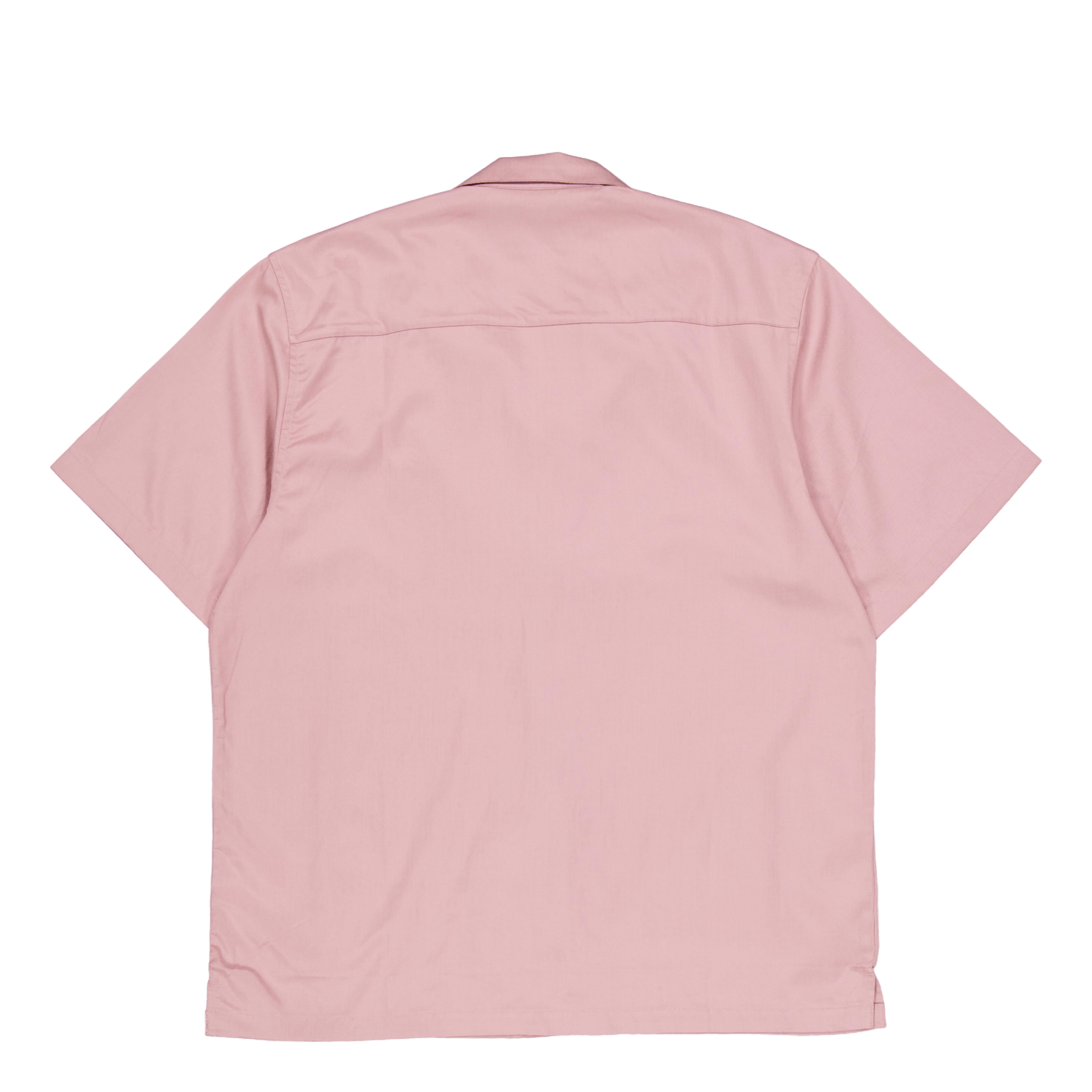 Carhartt WIP S/s Delray Shirt Glassy Pink / Black