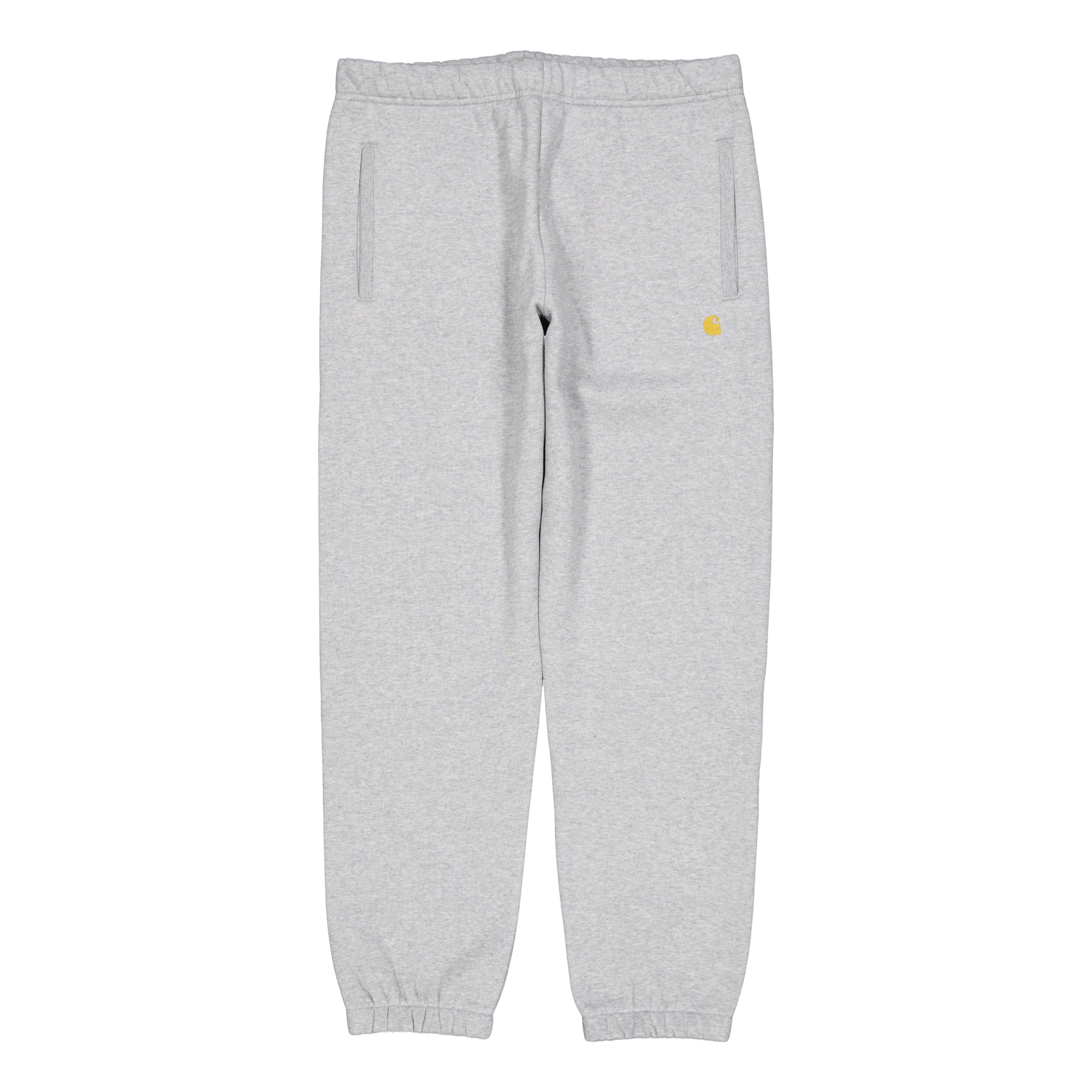 Carhartt WIP Chase Sweat Pant Grey Heather / Gold