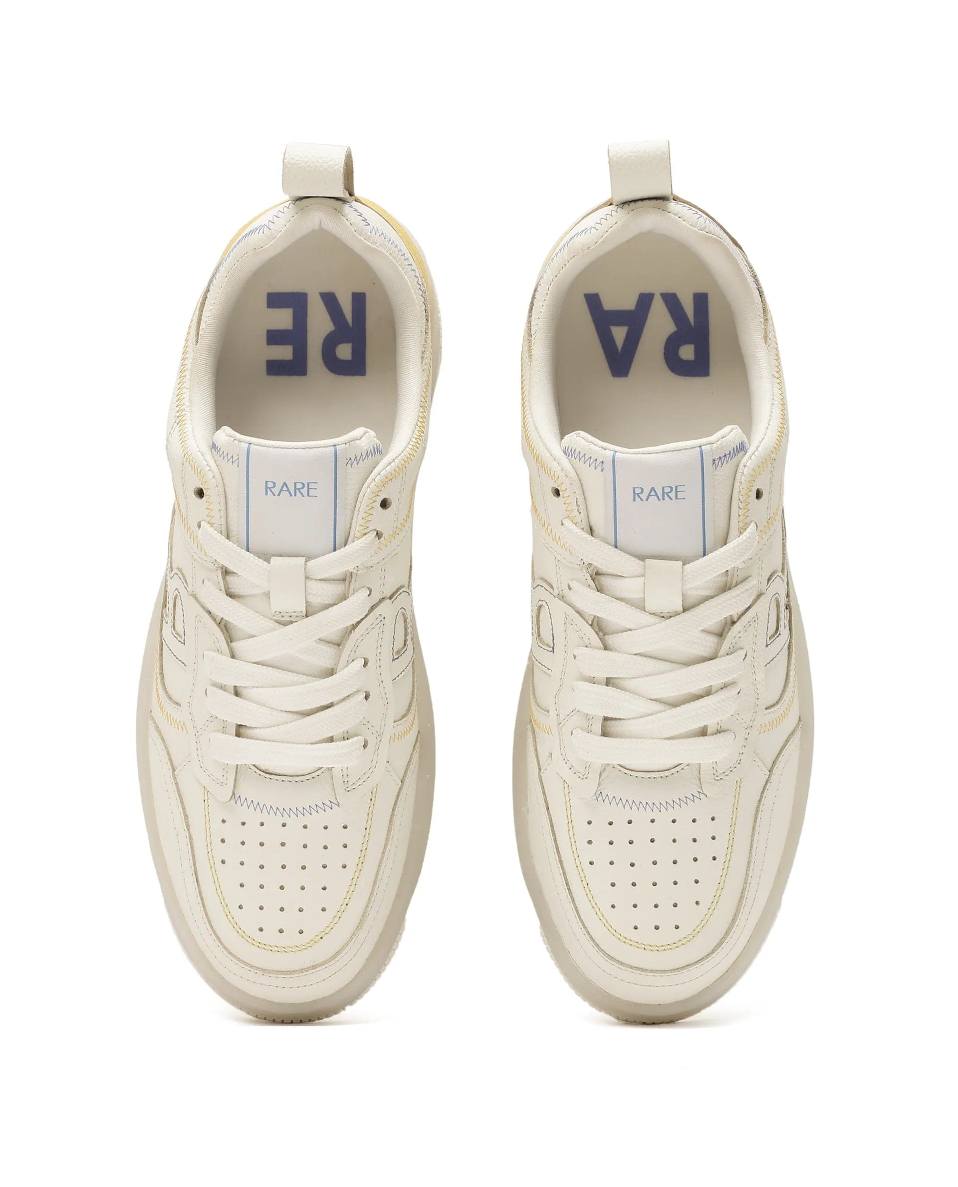 RAREZ Rare Rabbit Men Zion White Lace - Up Closure Shoes