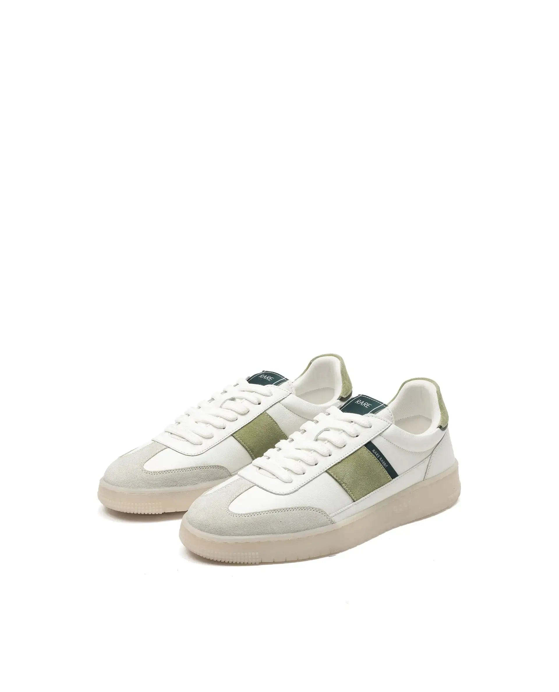 RAREZ Rare Rabbit Men Sirius Sage Green Lace - Up Closure Shoes