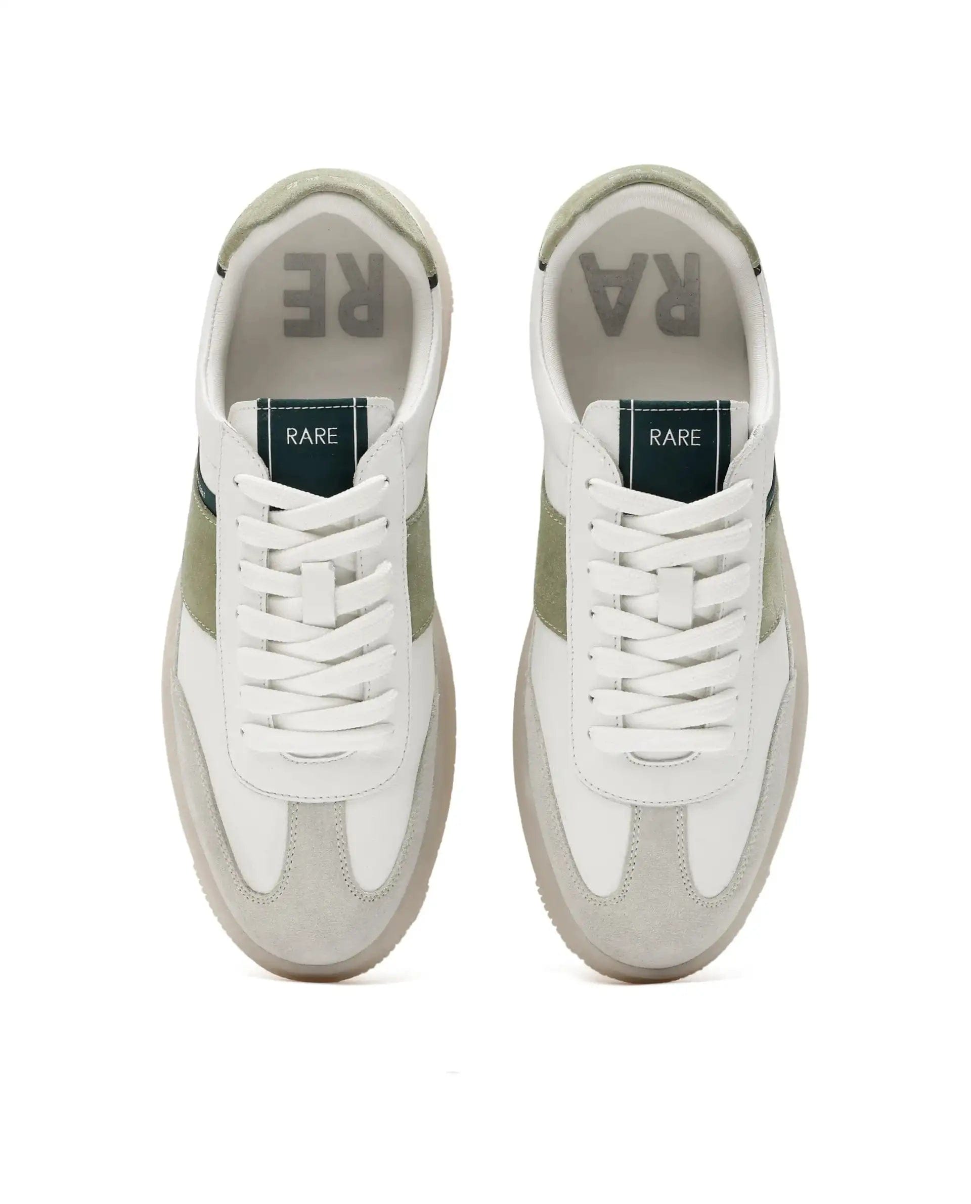 RAREZ Rare Rabbit Men Sirius Sage Green Lace - Up Closure Shoes
