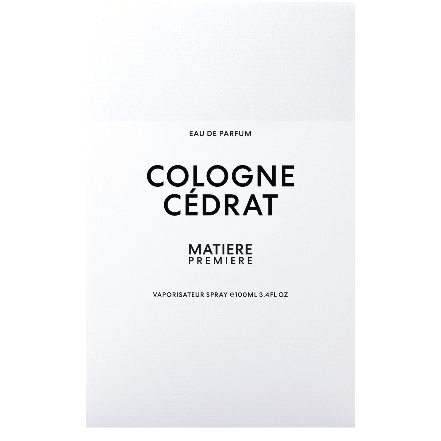 Matiere Premiere Cologne Cedrat